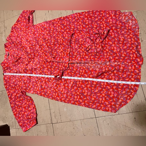 Tucker 100% silk printed shirt dress with sash - Picture 8 of 9